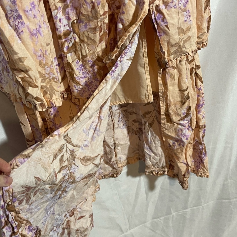 House of Harlow 1960 Revolve Linen Dress - Picture 4 of 14